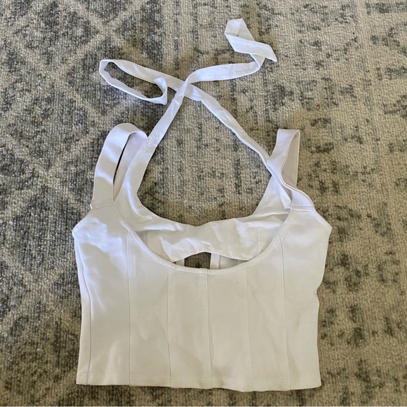 I.AM.GIA Tops - i am gia white corset tank